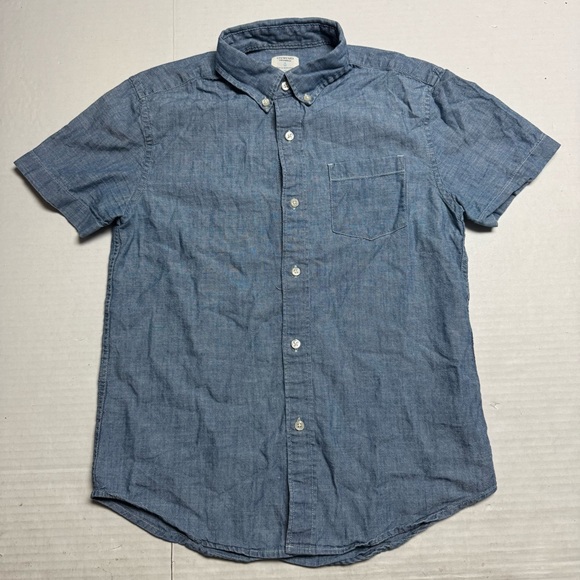 2 J. Crew Crewcuts Short Sleeve Button Up Shirts Boys' Size: 12 - Picture 8 of 11